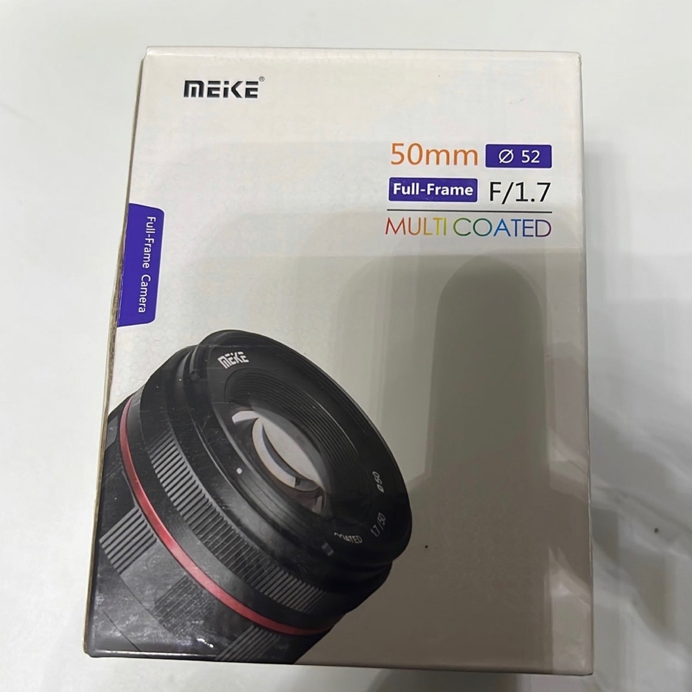 Meike 50mm F/1.7 Full Frame Camera For MFT-mount